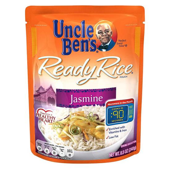 Order Ben's Ready Rice Jasmine White Rice Mircowaveable Pouch 8.5oz food online from Everyday Needs by Gopuff store, Norfolk on bringmethat.com