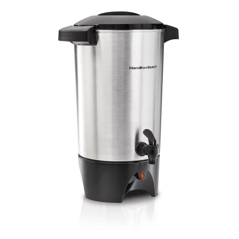 Hamilton Beach · Cafetera plateada 40515 (1,2 kg)