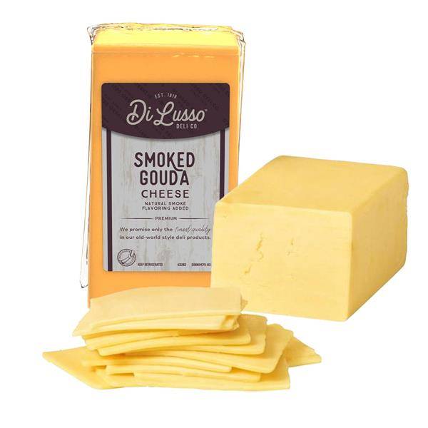 Di Lusso Premium Sliced Wisconsin Smoked Gouda