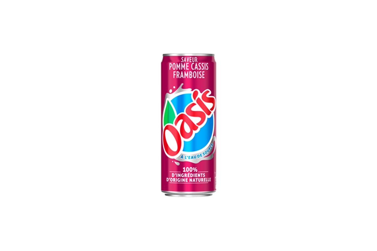 Oasis pomme cassis framboise