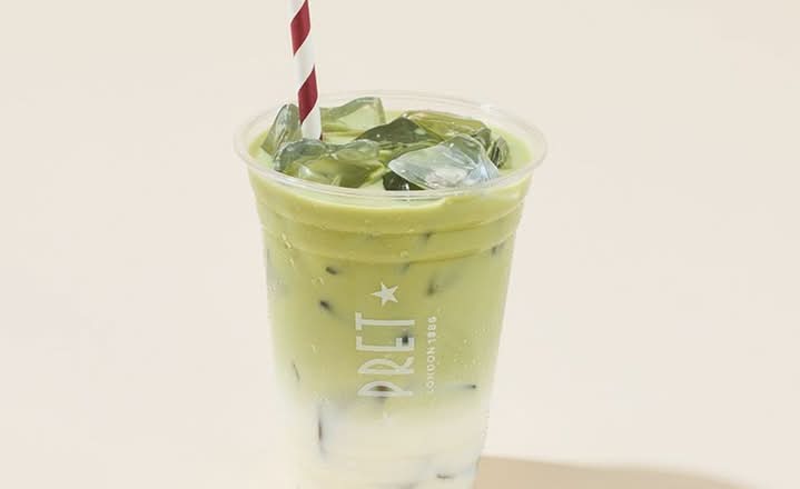 Oat Matcha Iced Latte