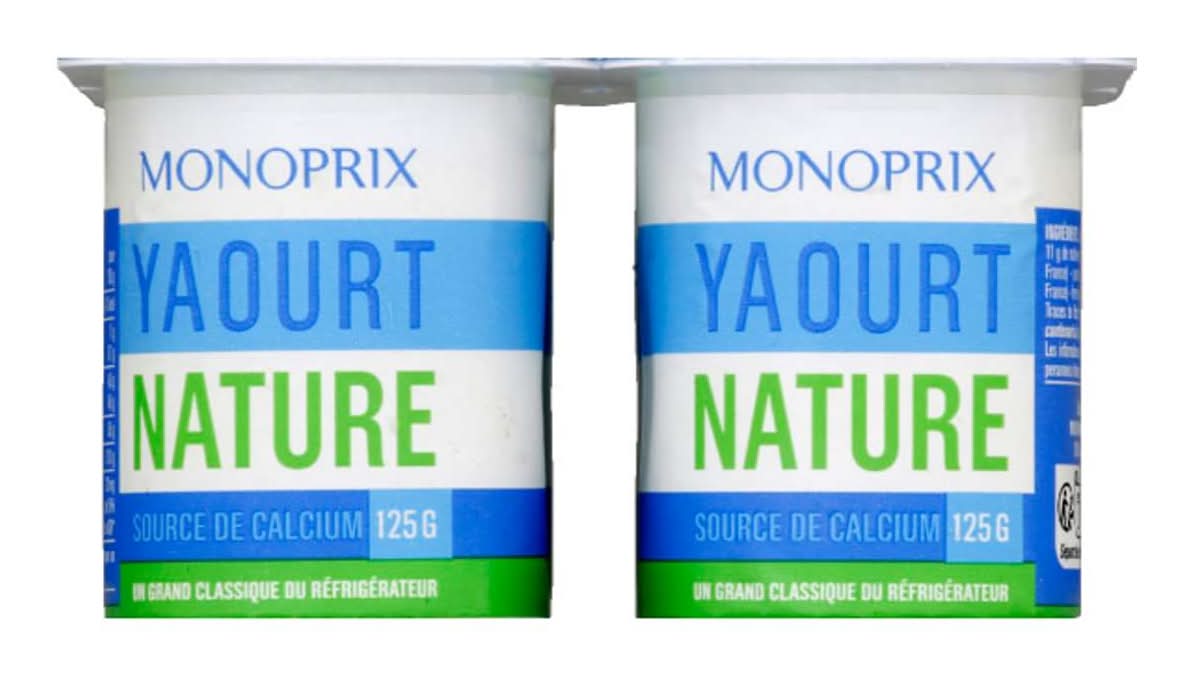 Monoprix - Yaourts nature (4)