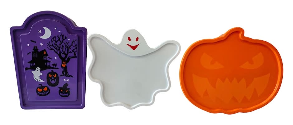 Halloween Theme Covered Trays, Assorted Designs, 1-ct.