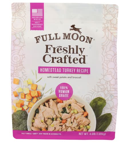 Full Moon Pet Homestead Turkey Recipe Dog Food