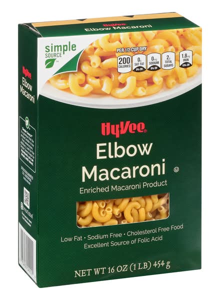 Hy-Vee Elbow Macaroni (16 oz)