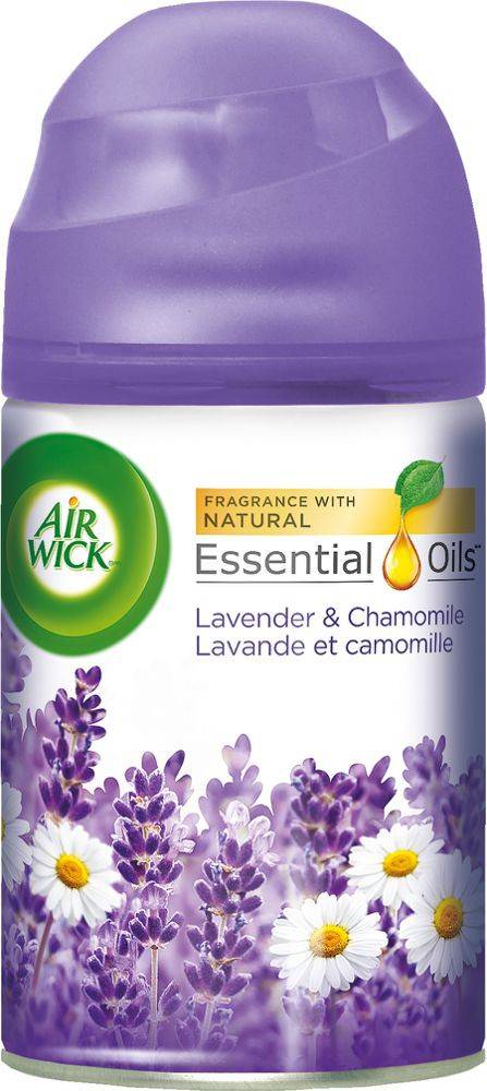 Air wick recharge de vaporisateur automatique au parfum de lavande et camomille (180 g) - freshmatic, lavender, refill (175 g)