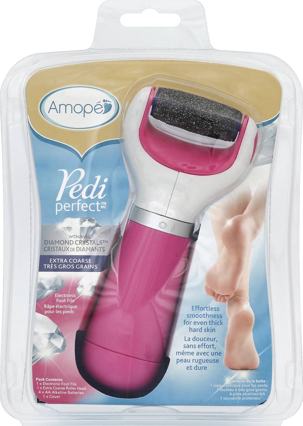 Amopé Pedi Perfect Extra Coarse Electronic Foot File (360 g)