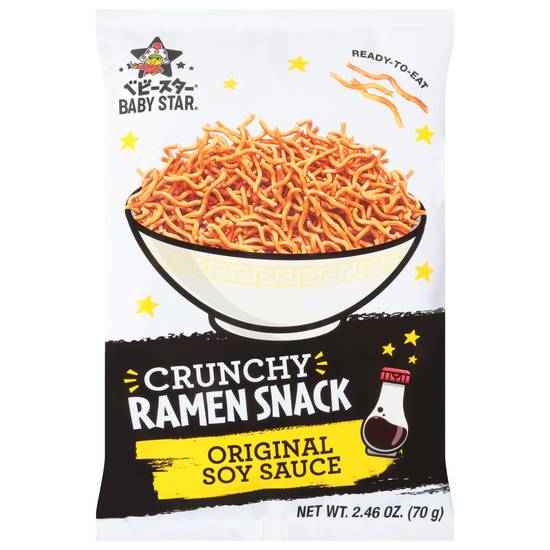 Baby Star Crunchy Original Soy Sauce Ramen Snack