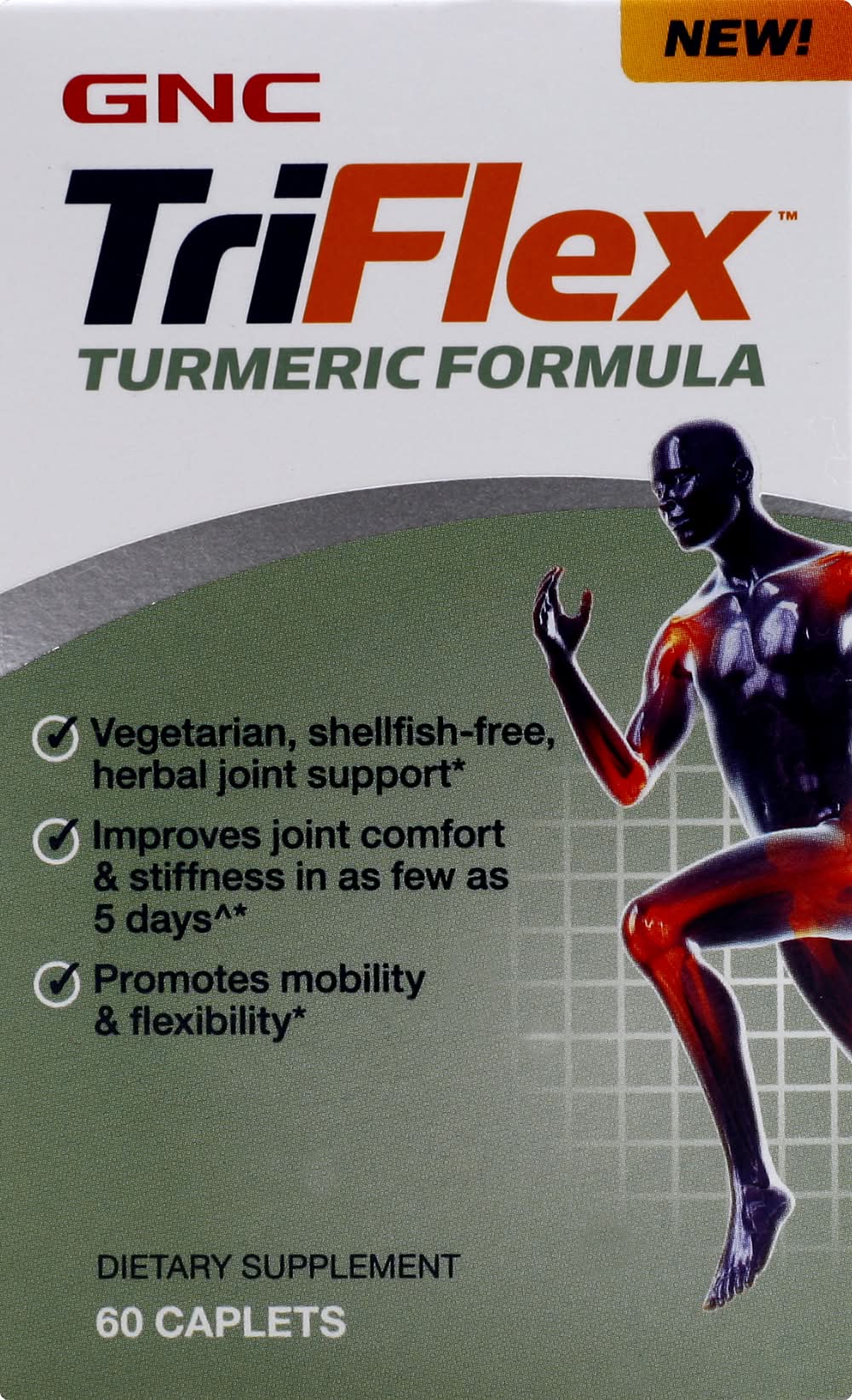 GNC Triflex Turmeric Formula Dietary Supplement (4.3 oz, 60 ct)