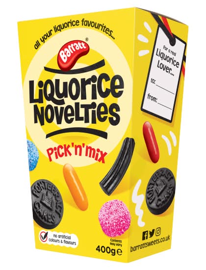 Barratt Liquorice Novelties Pick 'N' Mix (400g)