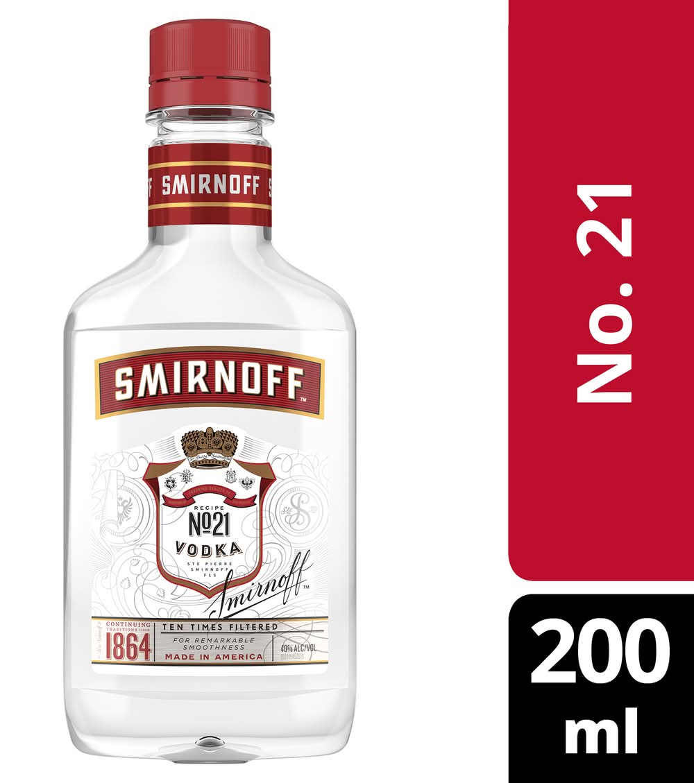 Smirnoff Triple Distilled Vodka (200 ml)