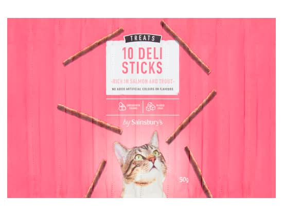 Sainsbury's Cat Treats Deli Sticks (10 pack)