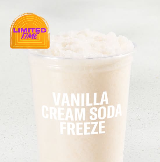 Vanilla Cream Soda Freeze