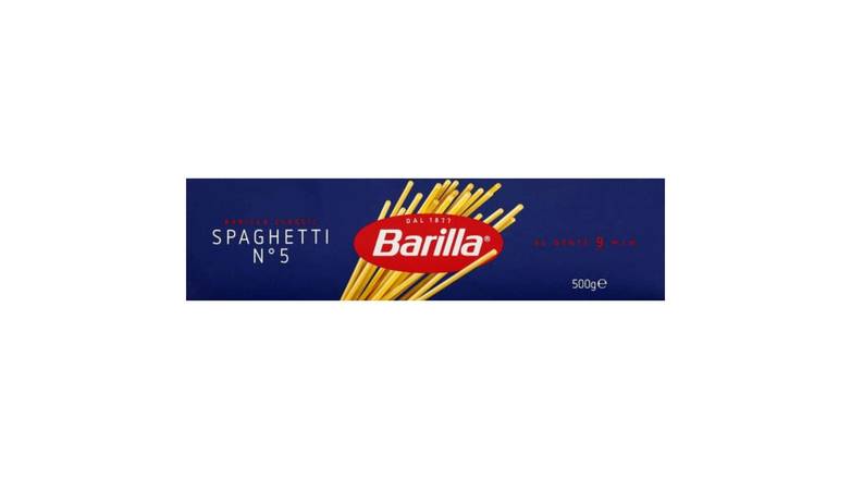 Barilla Spaghetti n°5 La boîte de 500g