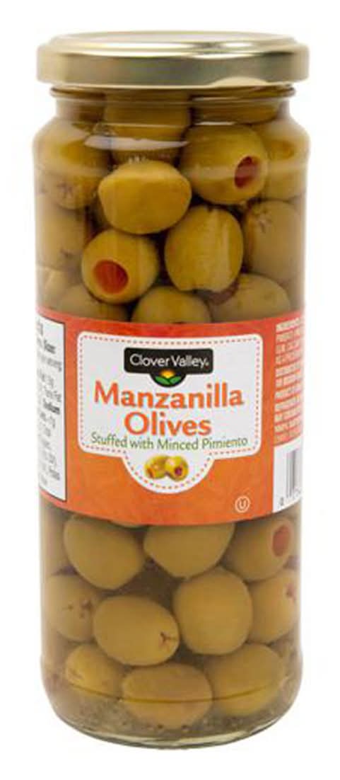 Clover Valley Stuffed Green Olives 7 Oz