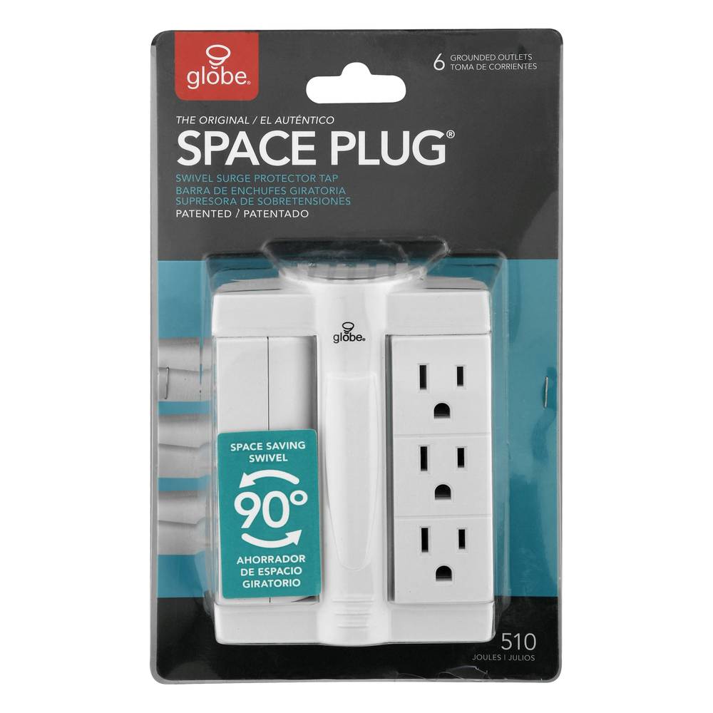 Globe Electric Space Plug the Original Grounded Outlets