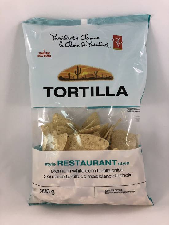 PC White Corn Restaurant Style Tortilla Chips