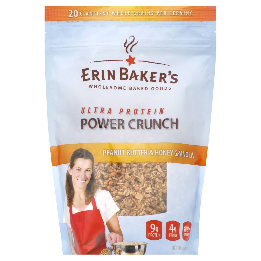 Erin Baker's Ultra Protein Peanut Butter & Honey Granola (12 oz)