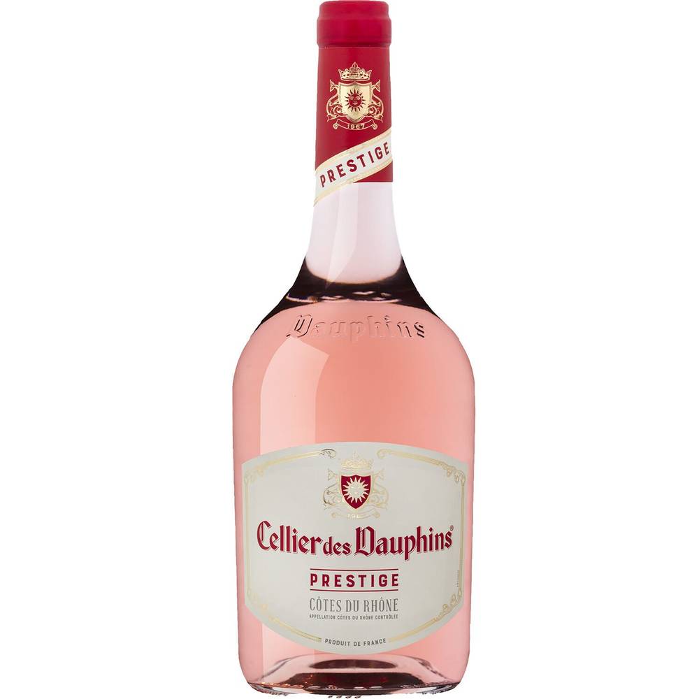 Cellier des Dauphins - Vin rosé AOP côtes du Rhône (750 ml)