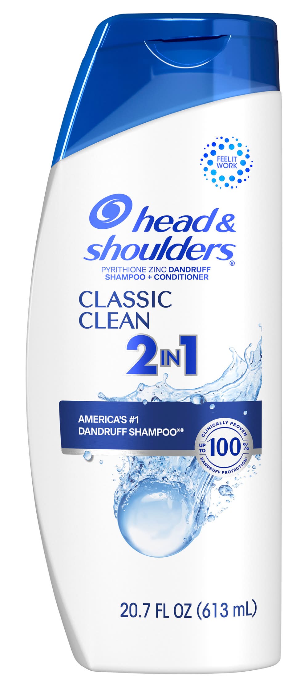 Head & Shoulders 2 In 1 Classic Clean Dandruff Shampoo + Conditioner (20.7 fl oz)