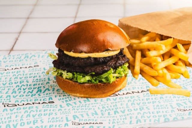 Burrito or Burger Meal Deal For One