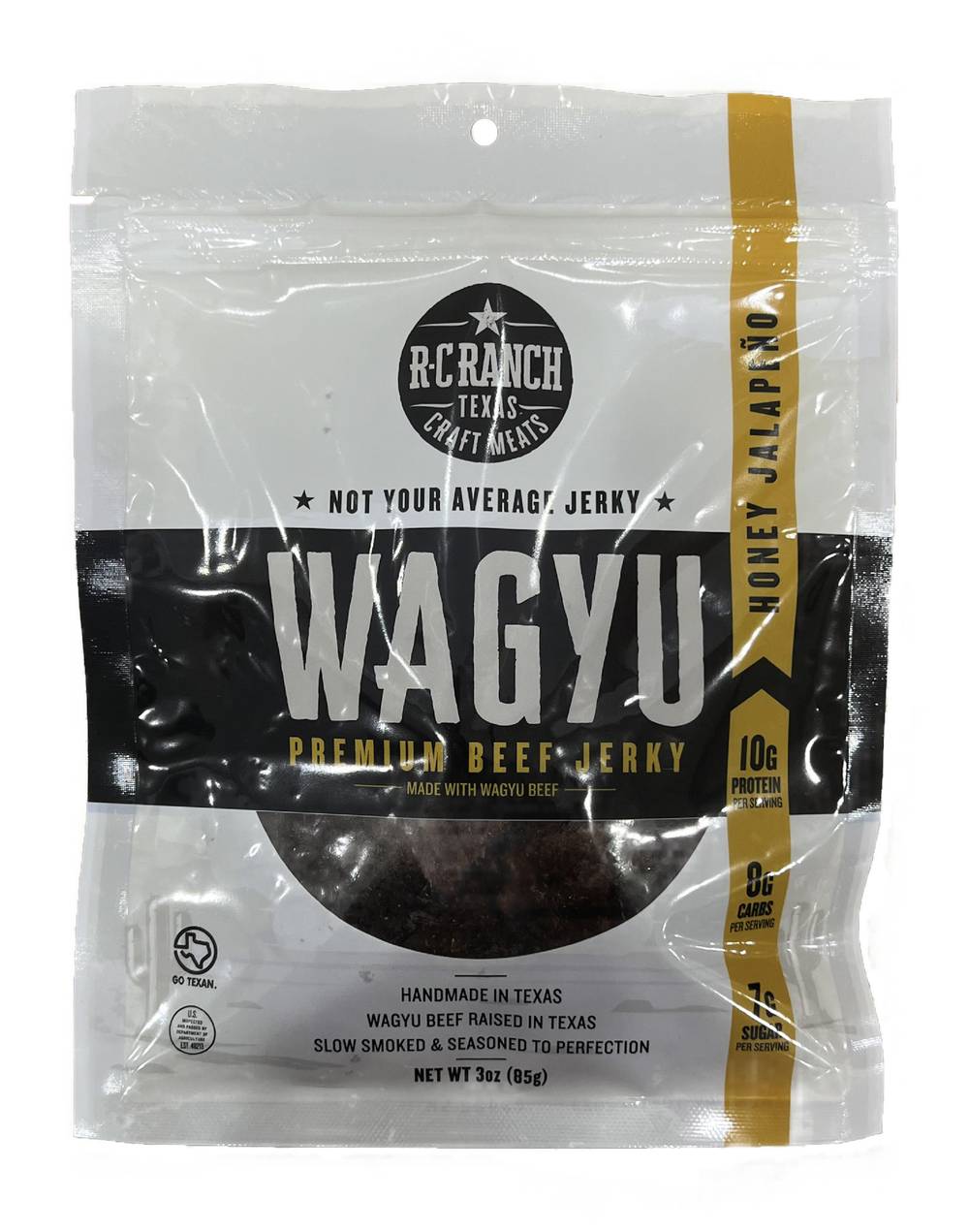 R-C Ranch Honey Jalapeno Wagyu Beef Jerky (3.1 oz)