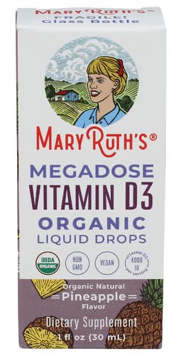 Mary Ruth's Organic Pineapple Vitamin D3 Drops