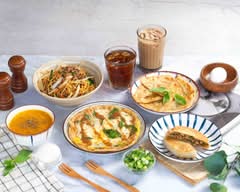 全日食 早午餐I 蔥油餅 I 豬肉餡餅