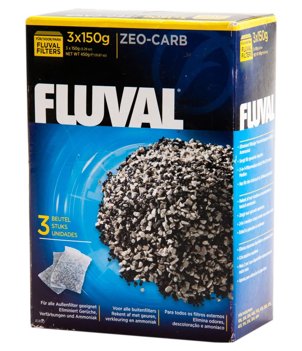 Fluval® Zeo-Carb Filter Media (Color: Assorted, Size: 3 Count)