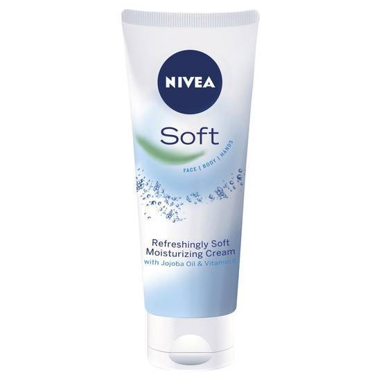 Nivea Soft Moisturiser Cream Lotion With Jojoba Oil & Vitamin E 75mL