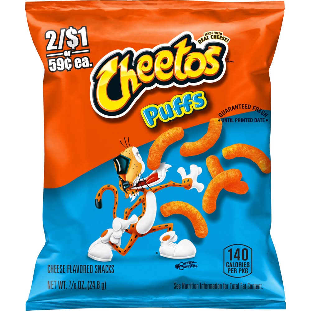 Cheetos Puff Snacks, Cheese (24.8 g)