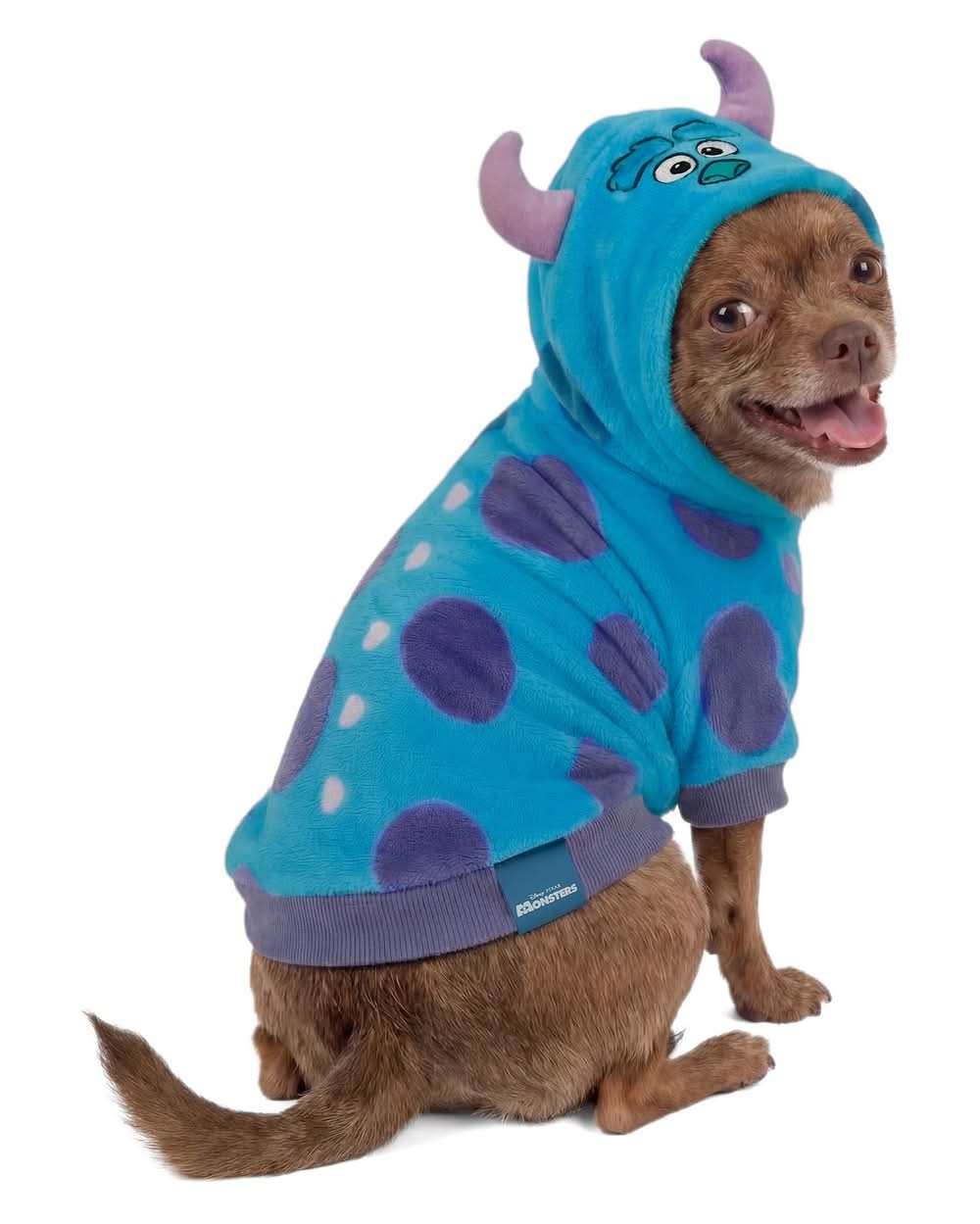 Disney Pixar Monsters, Inc. Sully Costume Hoodie for Dogs (Color: Multi Color, Size: X Small)
