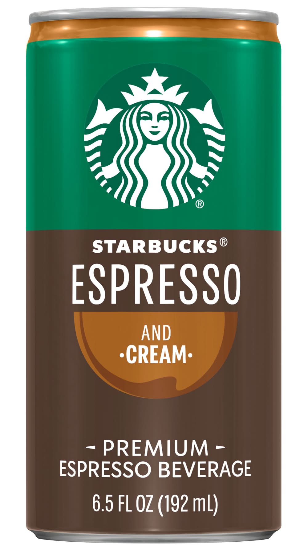 Starbucks Premium Doubleshot Liquid Coffee Beverage, Espresso & Cream (6.5 fl oz)