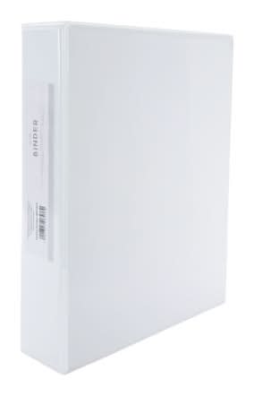 Heavy Duty Binder 2in White Multi