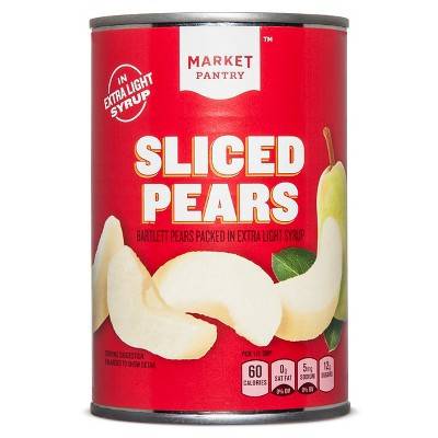 Market Pantry Sliced Pears (15 oz)