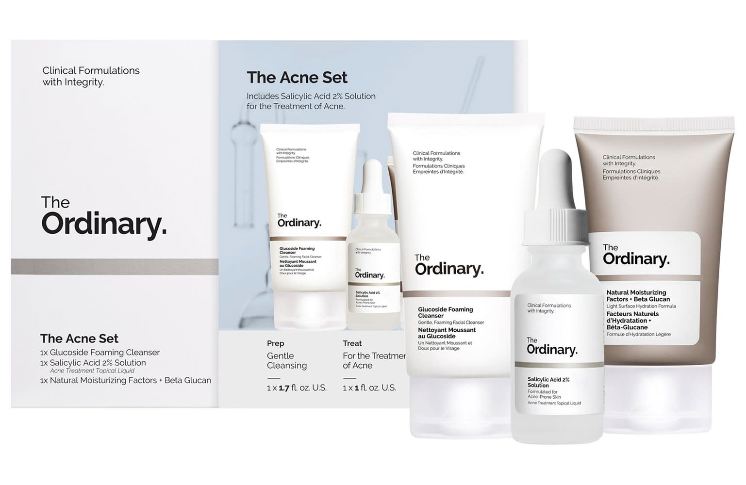 The Ordinary The Acne Set with Salicylic Acid