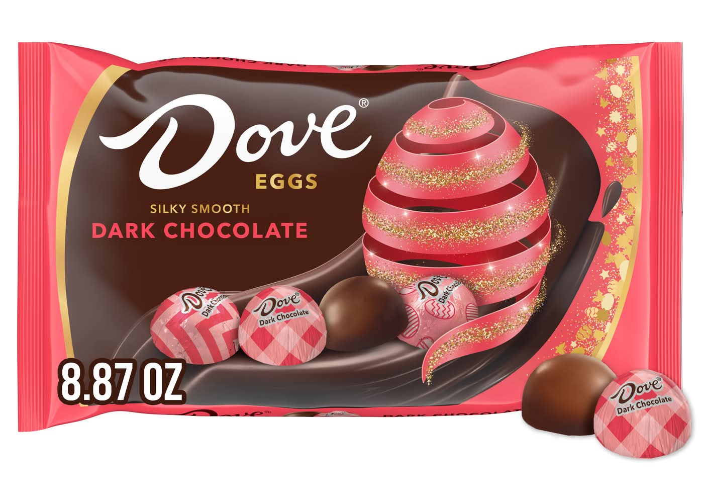 Dove Easter Dark Chocolate Candy Eggs (8.9 oz)
