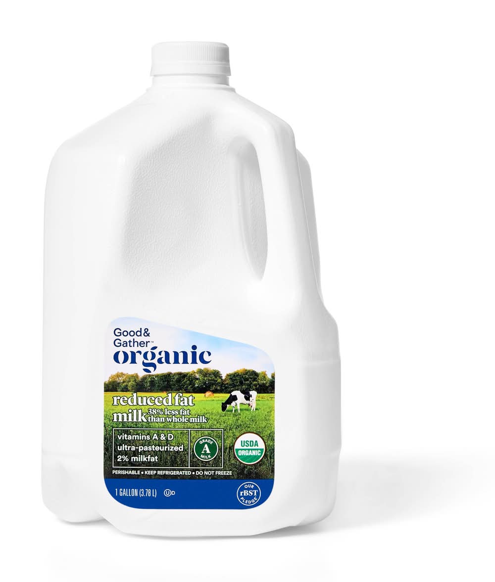 Good & Gather Organic 2% Reduced Fat Milk (1 gal)