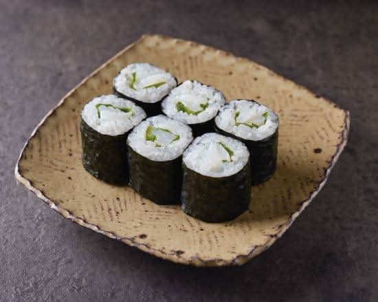 イカしそ巻【 V2489 】 Squid & Shiso Leaves Sushi Roll