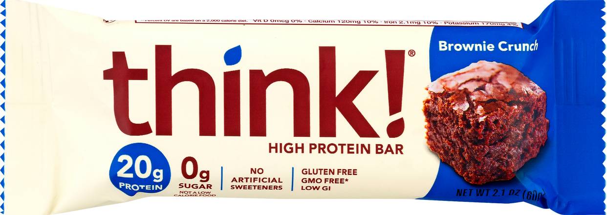Think! High Protein Bar (brownie crunch)