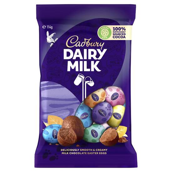 Cadbury Dairy Milk Egg Bag 114g