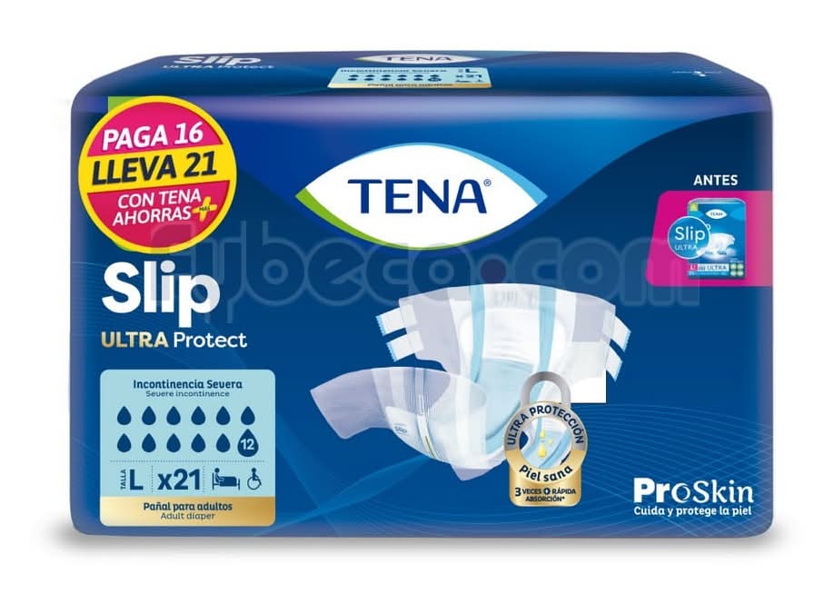 Inconti. Fuerte Tena  Slip Gigapack X 21 Talla L