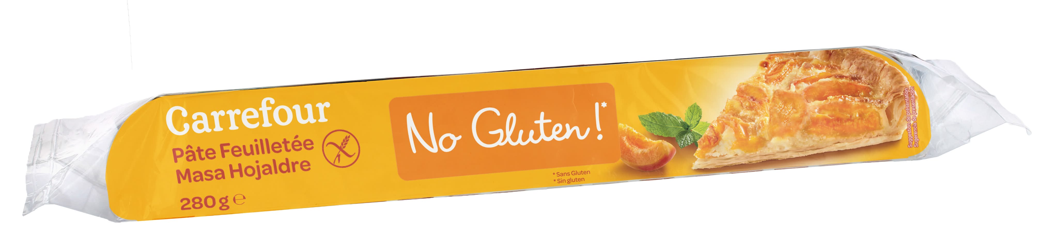 Carrefour No Gluten ! - Pâte feuilletée no gluten (280g)
