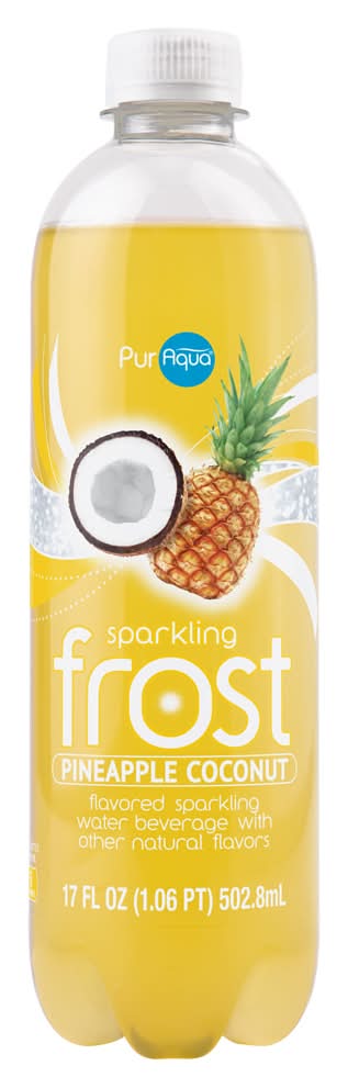 PurAqua Pineapple Coconut Sparkling Frost Water