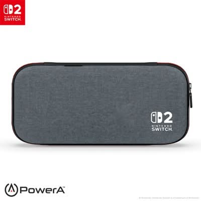 PowerA Slim Case For Nintendo Switch 2, Dark Heather Grey