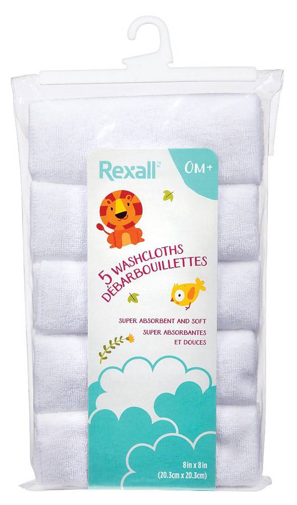 Rexall Washcloths (5 units)