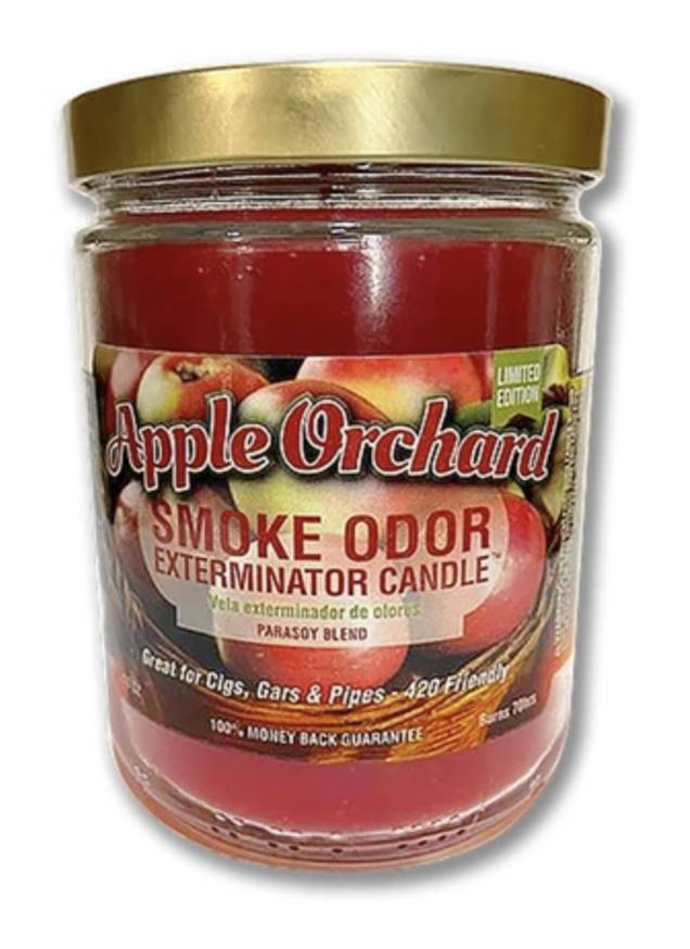 Smoke Odor Exterminator Jar Candle Apple Orchard