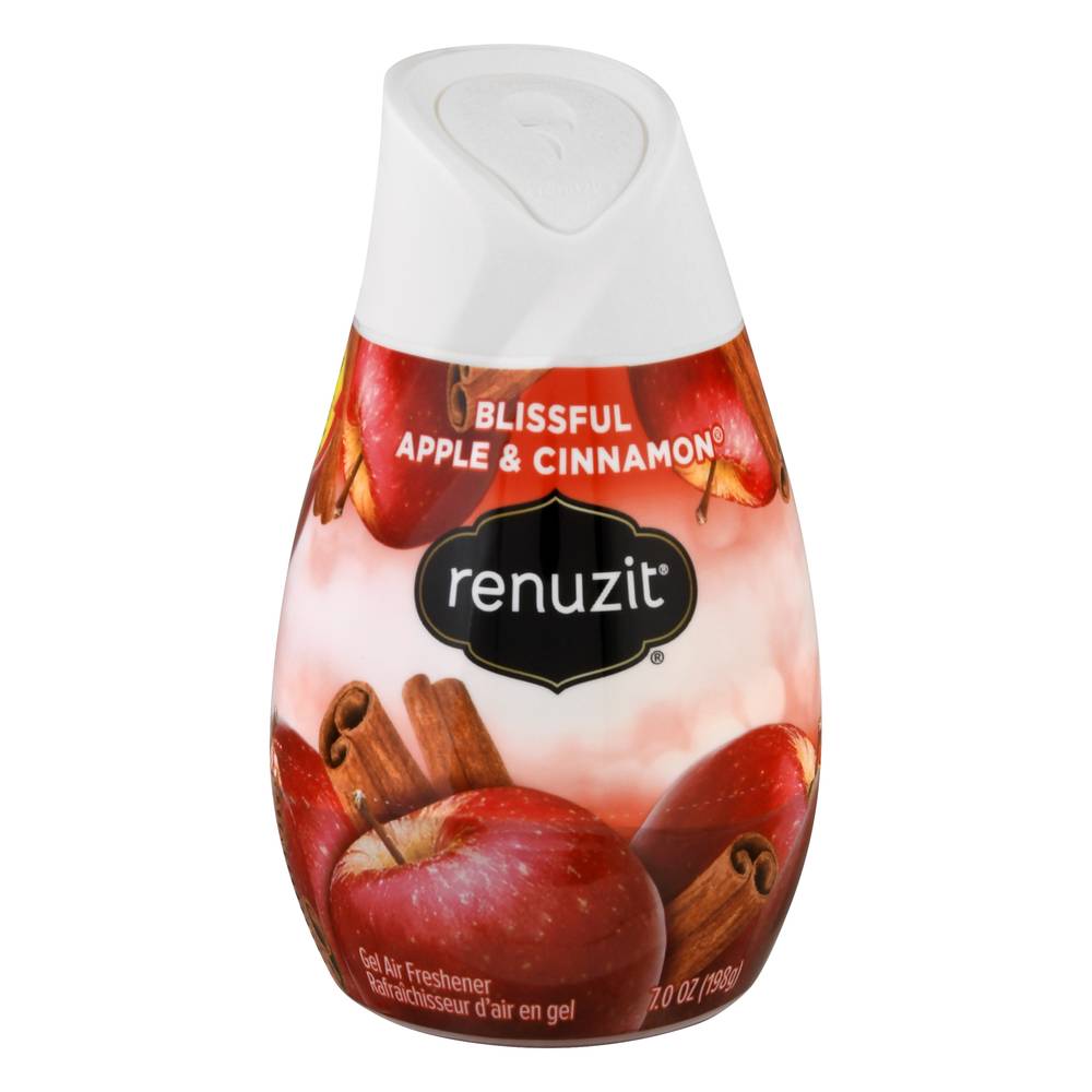 Renuzit Blissful Apple & Cinnamon Air Freshener Gel (7 oz)