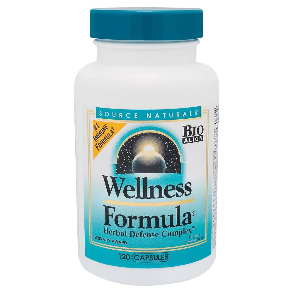 Wellness Formula - Herbal Defense Complex For Immune Support (120 Capsules)