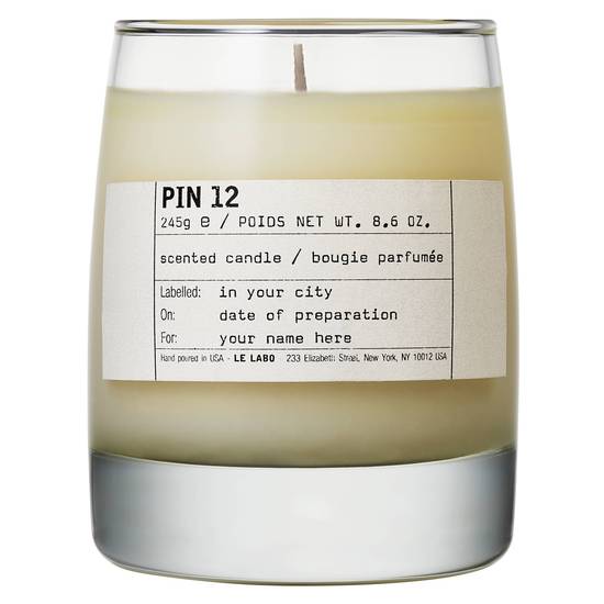 Pin 12 Classic Candle